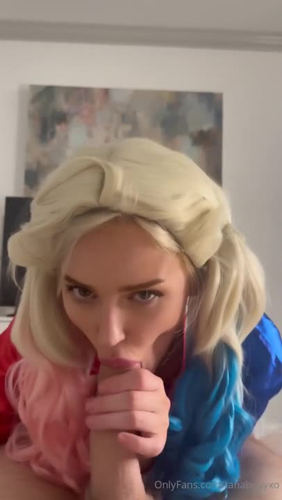 Tanababyxox - Harley Quinn Suck 'n' Fuck OF