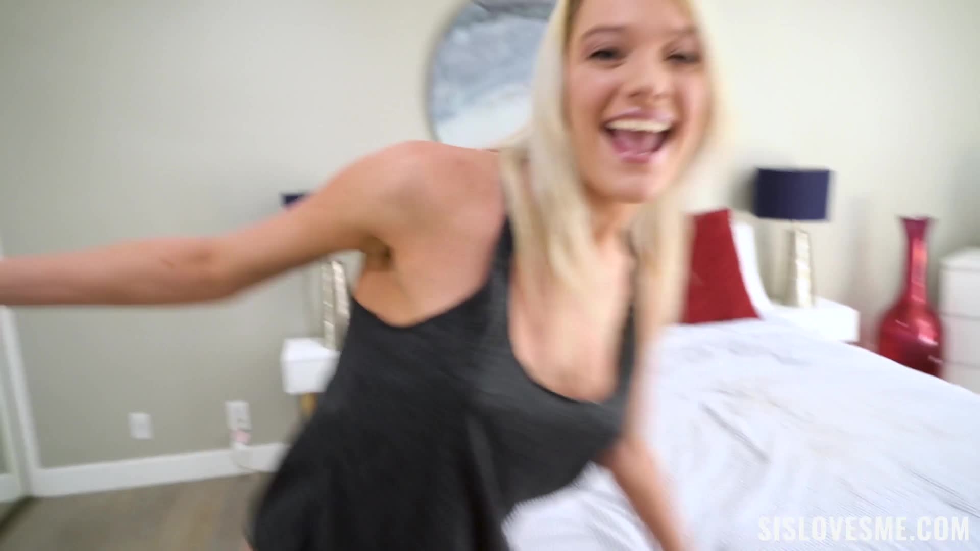 Kenna Keeps Coming Back To Her Stepbro For Sex - Blowjob - Sex - Outdoor - Stepsister - Stepbrother - Shaved Pussy - Bedroom - Navel Piercing - Cum In Mouth - Doggy Style