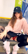 Belle Delphine Flashing Her Panties In Public - Outdoor - Seduction - Flashing - Public - British - Panties - Underwear - Shameless - ASMR Porn Video & Massage XXX | Fullthot