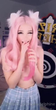 Belle Delphine Shows How Deep She Can Swallow - Blowjob - HD - British - ASMR Porn Video & Massage XXX | Fullthot