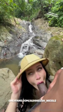 Auhneesh Nicole Sex Tape In The Forest By A BBC - Blowjob - BBC - Sex - Forest - ASMR Porn Video & Massage XXX | Fullthot