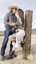 Eden Ivy's Cowboy Outdoor Sex Tape - Sex - Blowjob - Outdoor - Deep Throat - Anal - Fetish - Sex Tape - Tattoos - Vertical Video - Long Hair - ASMR Porn Video & Massage XXX | Fullthot