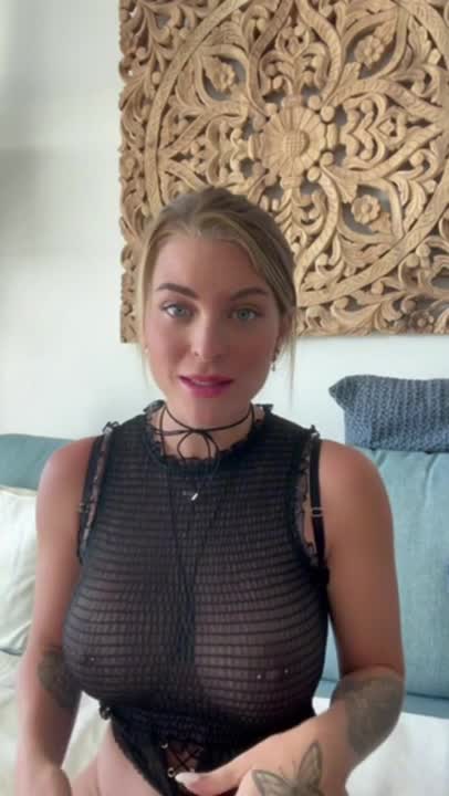Margot Dulac - Masturbates With Her Clear Dildo