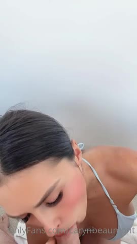 Carynbeaumont Blowjob With Eye Contact POV - Blowjob - HD - Australian - HD Blowjob