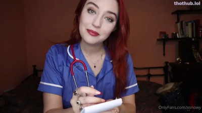 Nude medical service from a horny nurse