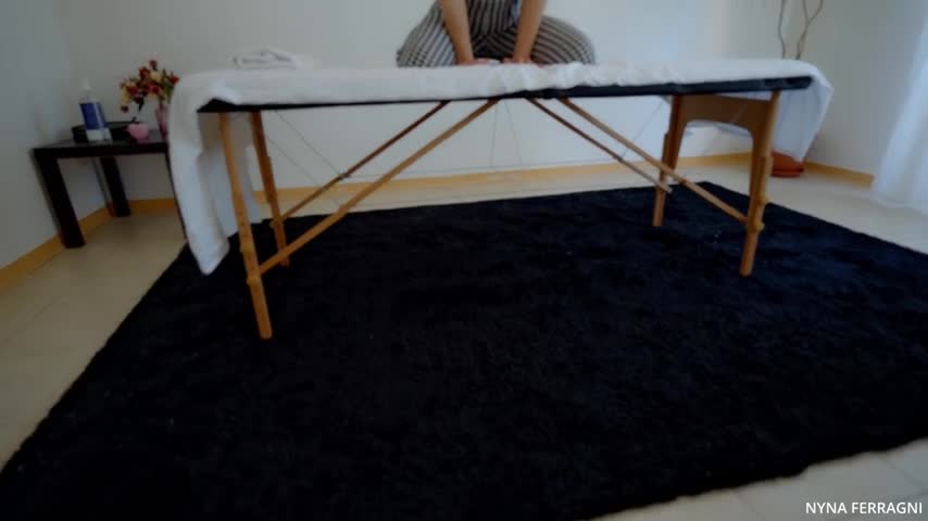 Nyna Ferragni Sex Massage - MILF Squirts Over Young Masseur - ASMR Porn Video & Massage XXX | Fullthot