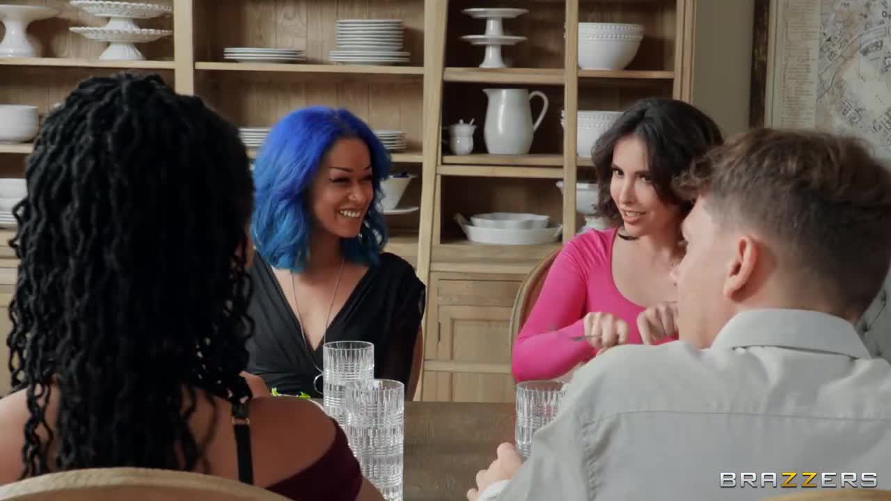 Houseguest Dommed By Lesbian Couple Casey Calvert Skin Diamond Kira Noir Rion King full video - ASMR Porn Video & Massage XXX | Fullthot
